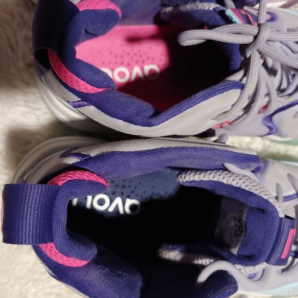 Avoli Mid Retro Future Volleyball Shoes- Pink/Purple & Lavender Field Trip 10.5 - Picture 15 of 16